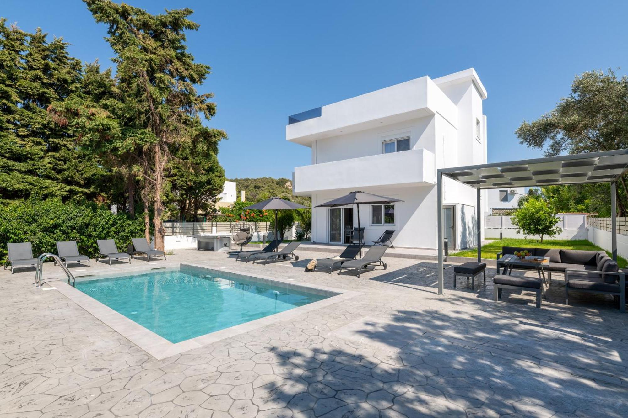 Villa Dana Ixia (Rhodes) Exterior foto